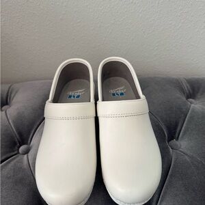 Dansko Classic Cream Clogs